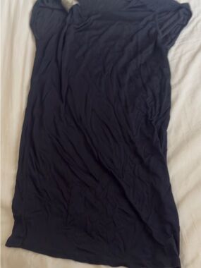 Navy Blue Sleeveless Dress